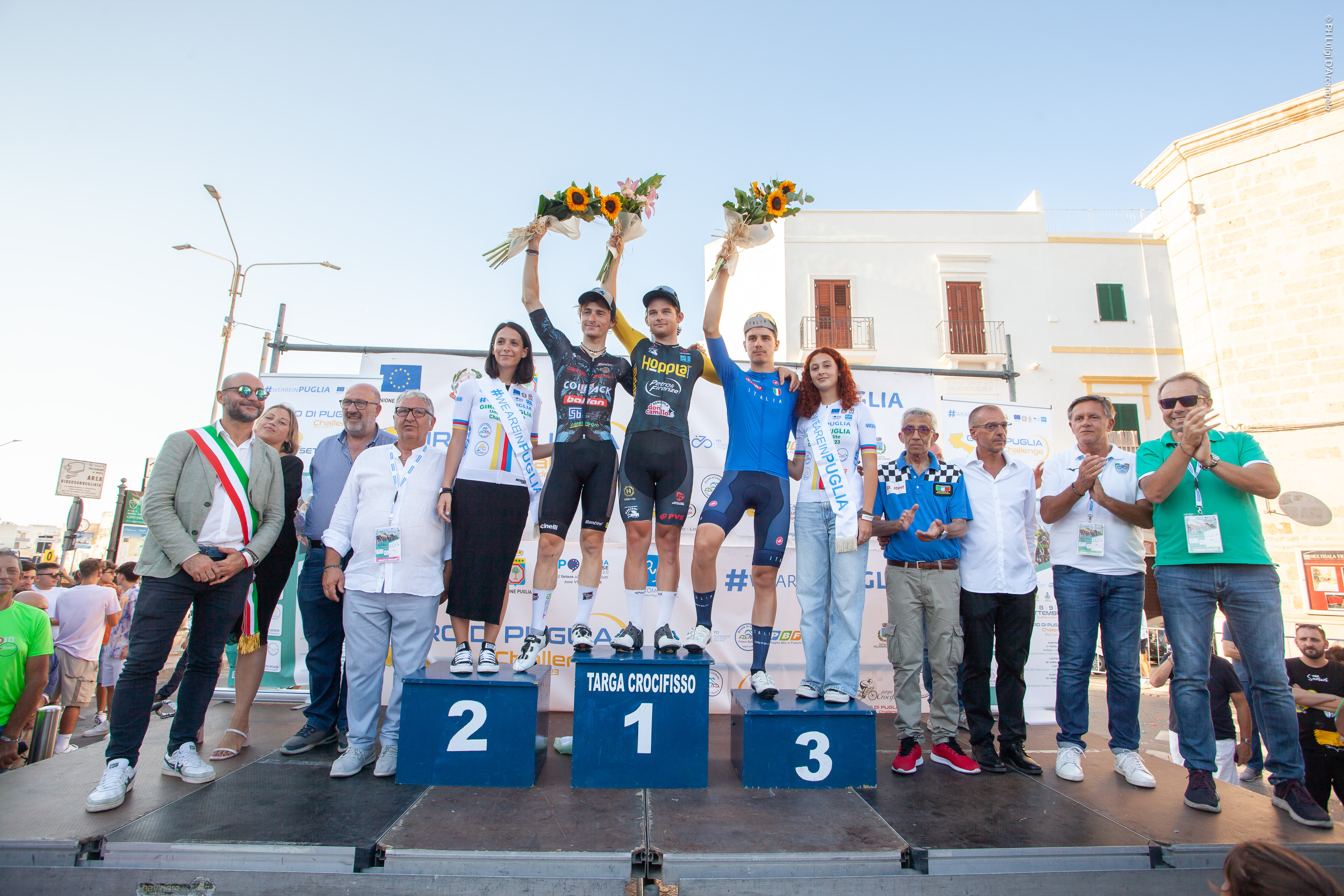 Giro di Puglia podio finale